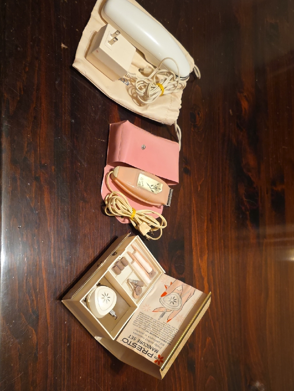3 Vintage Ladies Grooming Kits